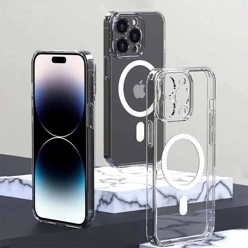 Case iPhone Transparente Magsafe